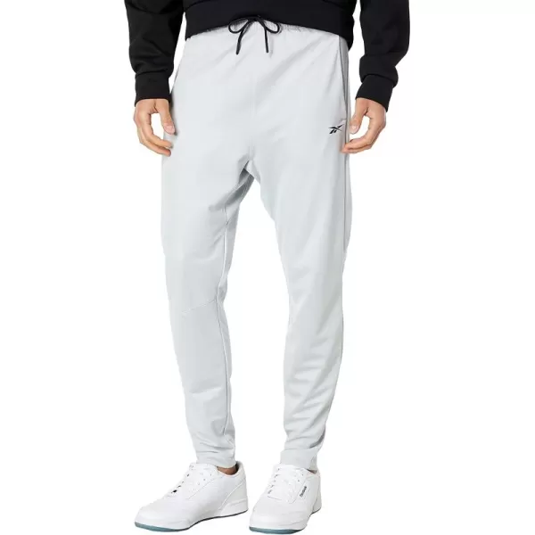imageReebok Mens Workout Ready Knit Pant in Pure GreyBlack