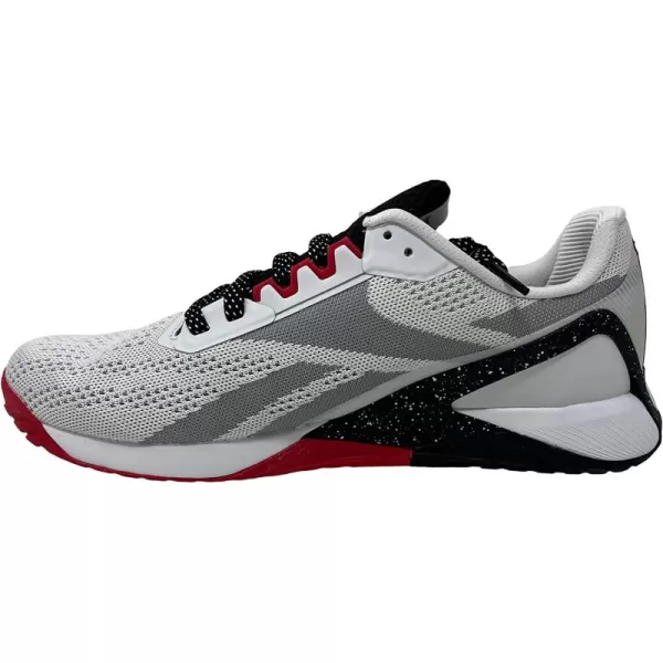 imageReebok Mens and Womens Nano X1 Cross Trainer in White Black and Red