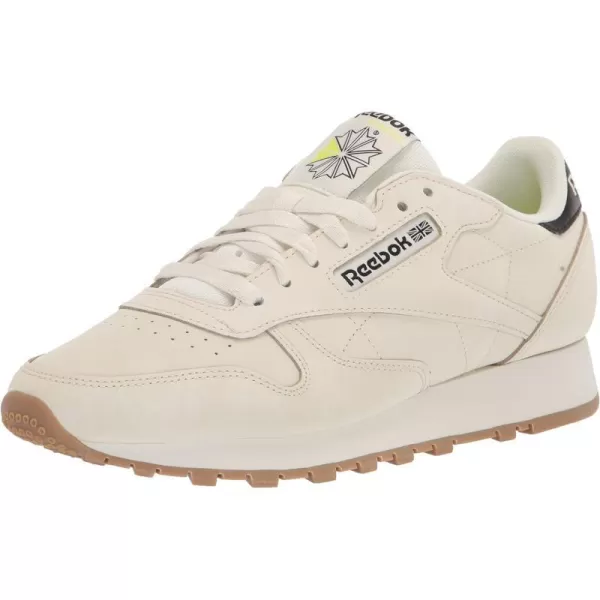 imageReebok Unisex Classic Leather SneakerAlabasterSoft EcruBlack