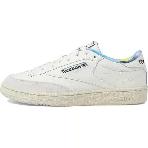 imageReebok Unisex Club C 85 SneakerChalkChalkSemi Classic Teal