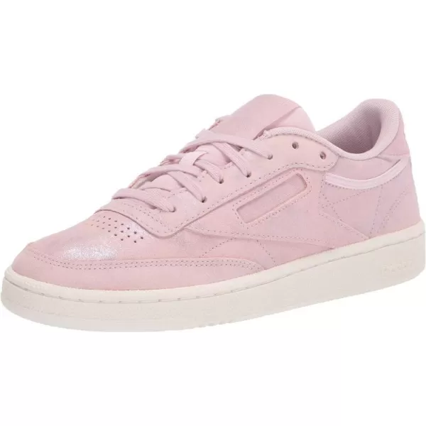 imageReebok Unisex Club C 85 SneakerFrost BerryQuartz MetChalk