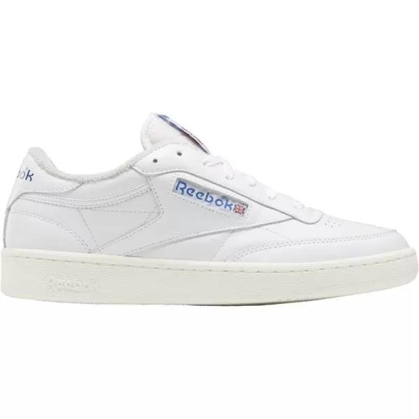 imageReebok Unisex Club C 85 SneakerWhiteChalkVector Blue