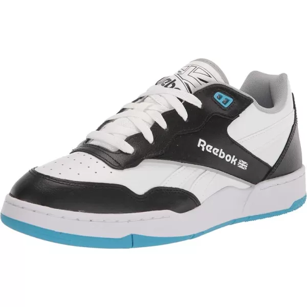 imageReebok UnisexAdult Bb 4000 Ii Sneaker  Core BlackRadiant AquaFtwr White