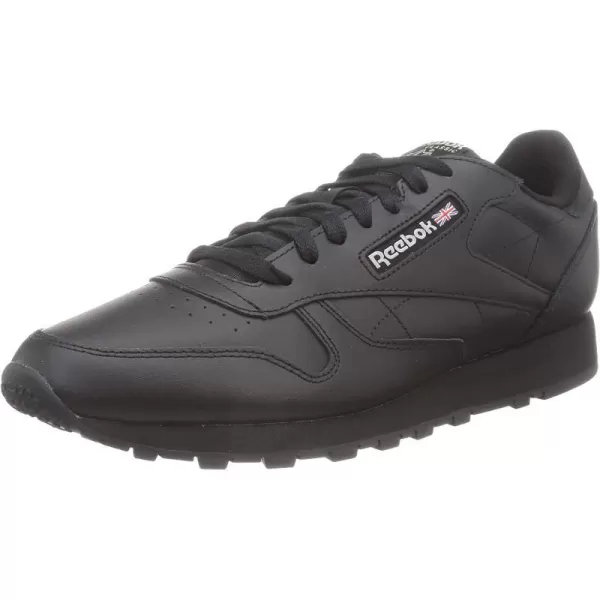 imageReebok UnisexAdult Classic Leather SneakerCore Black Core Black Pure Grey 5