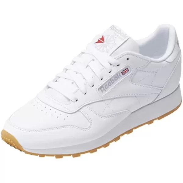 imageReebok UnisexAdult Classic Leather SneakerFtwr WhitePure Grey 3Reebok Rubber Gum03