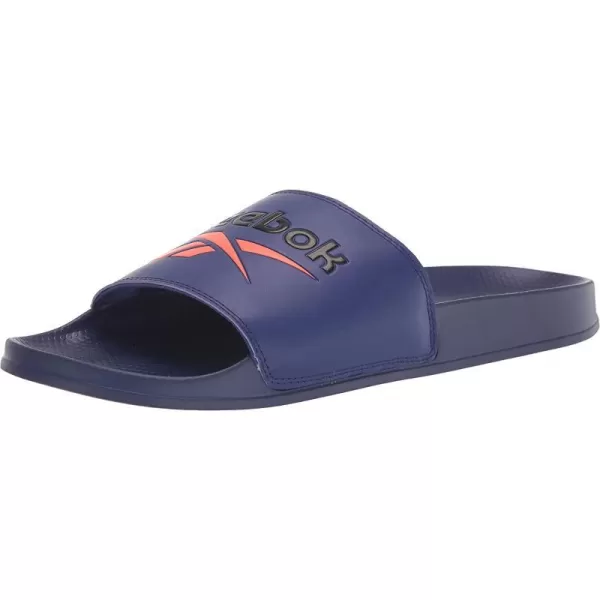 imageReebok UnisexAdult Classic Slides SneakerBold PurpleOrange FlareBlack