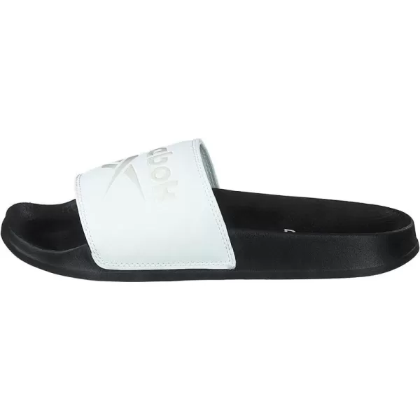 imageReebok UnisexAdult Classic Slides SneakerChalk Black Classic White