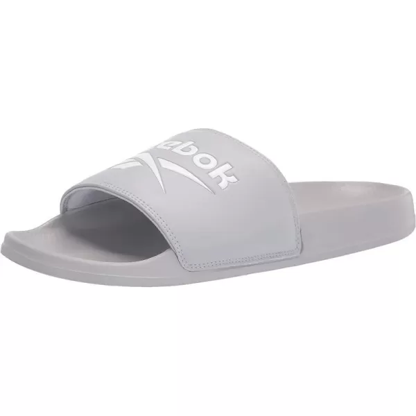 imageReebok UnisexAdult Classic Slides SneakerCold GreyWhite