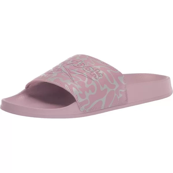 imageReebok UnisexAdult Classic Slides SneakerInfused LilacPure Grey