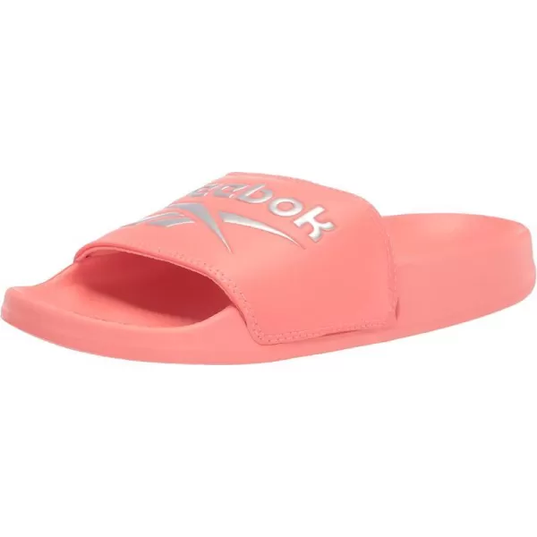 imageReebok UnisexAdult Classic Slides SneakerTwisted CoralOrange Flare