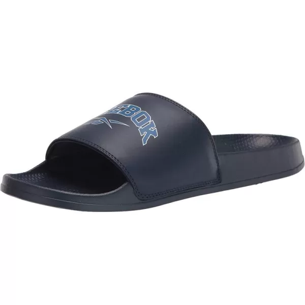 imageReebok UnisexAdult Classic Slides SneakerVector NavyVector BlueWhite
