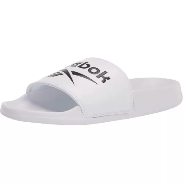 imageReebok UnisexAdult Classic Slides SneakerWhiteBlackWhite