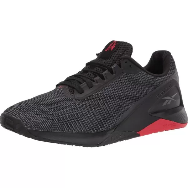 imageReebok UnisexAdult Nano X1 Cross TrainerCore BlackTrue GreyVector Red