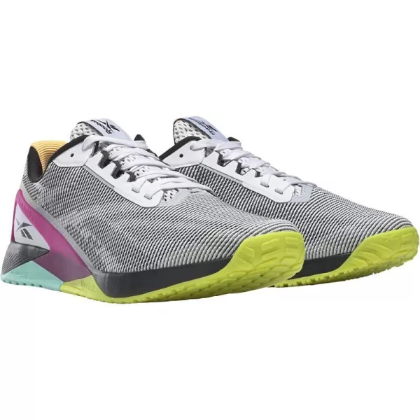 imageReebok UnisexAdult Nano X1 Cross TrainerFtwr WhiteCore BlackPursuit Pink