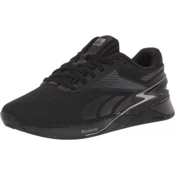 imageReebok UnisexAdult Nano X3 Cross TrainerBlackPewter