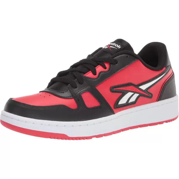 imageReebok UnisexAdult Resonator Low Cross TrainerBlackVector RedWhite