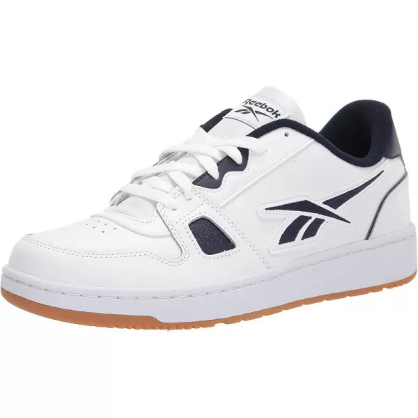 imageReebok UnisexAdult Resonator Low Cross TrainerWhiteVector NavyGum