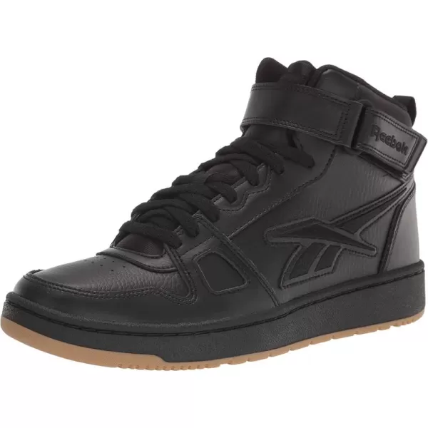 imageReebok UnisexAdult Resonator Mid Basketball Shoes in BlackGum