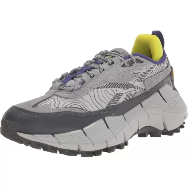 imageReebok UnisexAdult Zig Kinetica 25 SneakerPure Grey