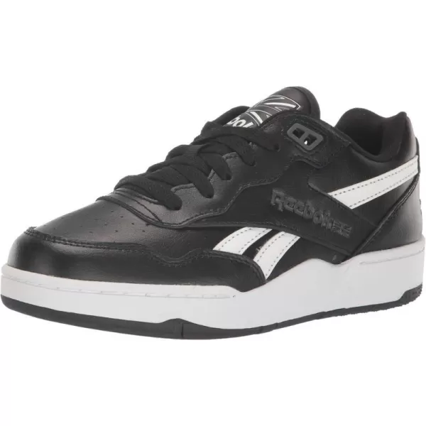 imageReebok UnisexChild Bb 4000 Ii SneakerBlackWhitePure Grey