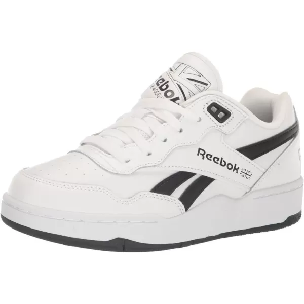 imageReebok UnisexChild Bb 4000 Ii SneakerWhiteBlackPure Grey