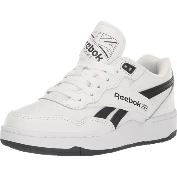 imageReebok UnisexChild Bb4000 Ii SneakerWhiteBlackPure Grey