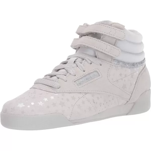 imageReebok UnisexChild FS Hi SneakerSkugryWhiteSilvmt