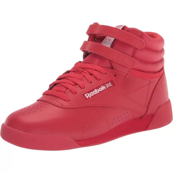 imageReebok UnisexChild Freestyle Hi SneakerVector RedVector RedFtwr White