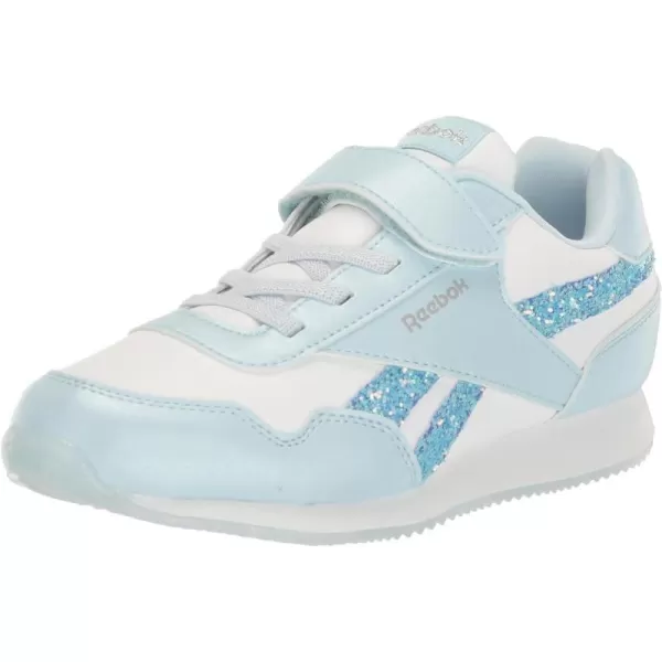 imageReebok UnisexChild Royal Classic Jogger 30 1v SneakerGlass BlueWild BrownLucid Lilac