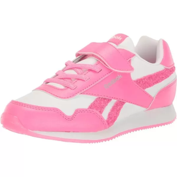 imageReebok UnisexChild Royal Classic Jogger 30 1v SneakerTrue PinkWhitePorcelain Pink