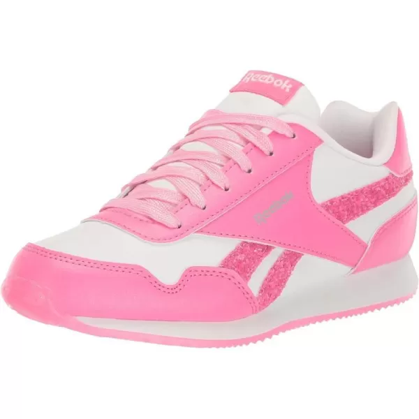 imageReebok UnisexChild Royal Classic Jogger 30 SneakerTrue PinkWhitePorcelain Pink