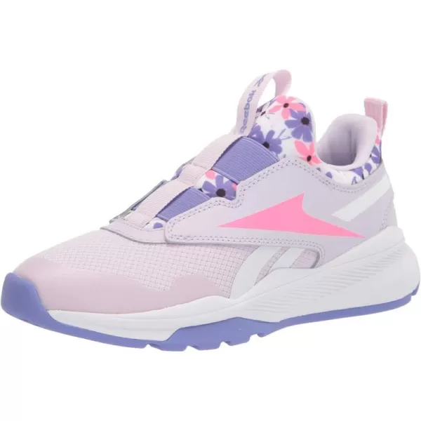 imageReebok UnisexChild Xt Sprinter Slip on Running ShoeLuminous LilacElectro PinkHyper Purple