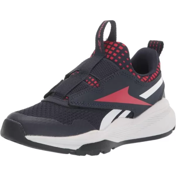 imageReebok UnisexChild Xt Sprinter Slip on Running ShoeVector NavyVector RedWhite