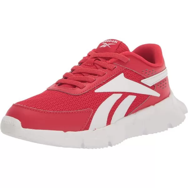 imageReebok UnisexChild Zig Dynamica 20 SneakerVector RedWhite