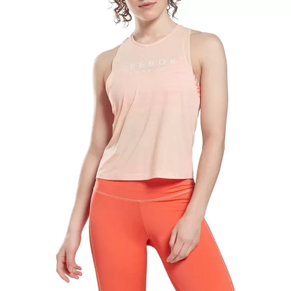 imageReebok Womens ACTIVChill Racerback Tank in Aura Orange