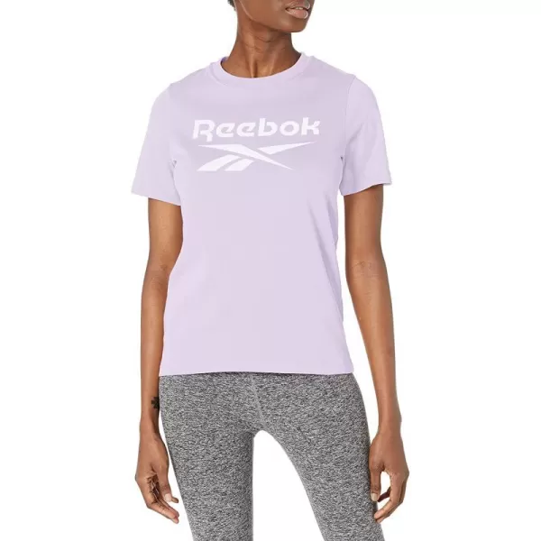 imageReebok Womens Big Logo TeePurple Oasis