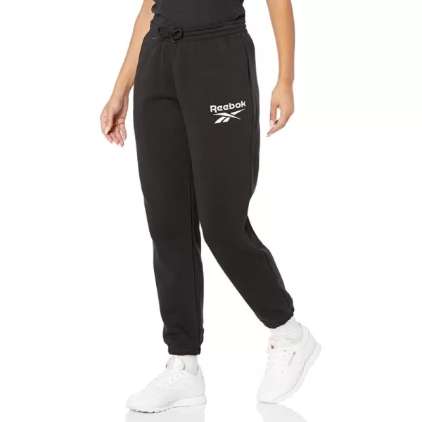 imageReebok Womens Black Standard Fleece Joggers