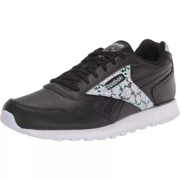 imageReebok Womens Classic Harman Run SneakerBlackWhiteLucid Lilac