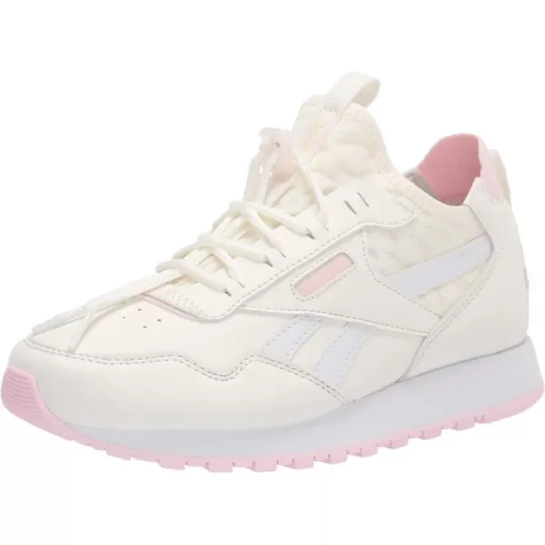 imageReebok Womens Classic Harman Run SneakerClassic WhitePorcelain Pink