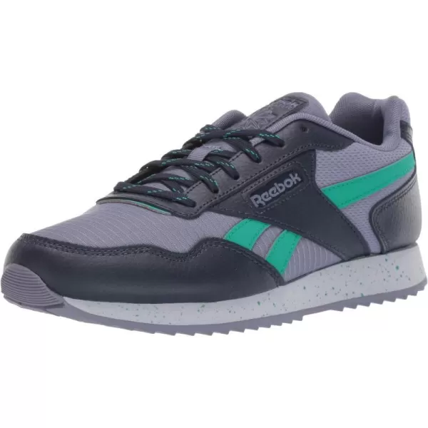 imageReebok Womens Classic Harman Run SneakerNavyEmeraldWased Indigo