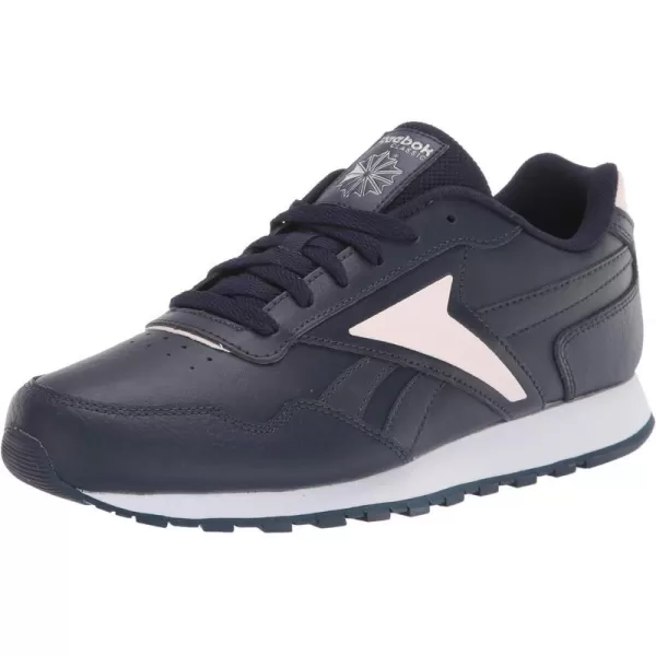 imageReebok Womens Classic Harman Run SneakerVector NavyGlass PinkWhite