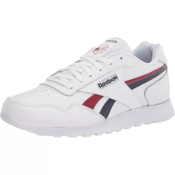 imageReebok Womens Classic Harman Run SneakerWhiteVector NavyVector Red