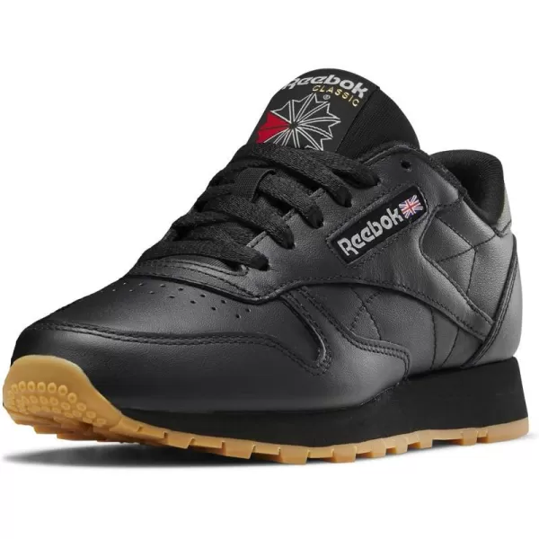 imageReebok Womens Classic Leather Ripple SneakersCore BlackPure Grey 5Reebok Rubber Gum03