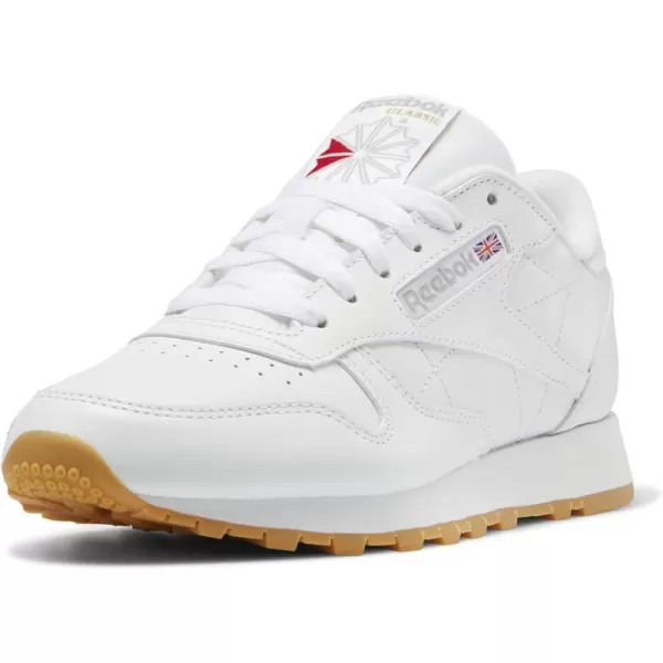 imageReebok Womens Classic Leather Ripple SneakersFtwr WhiteGrey 3Rubber Gum