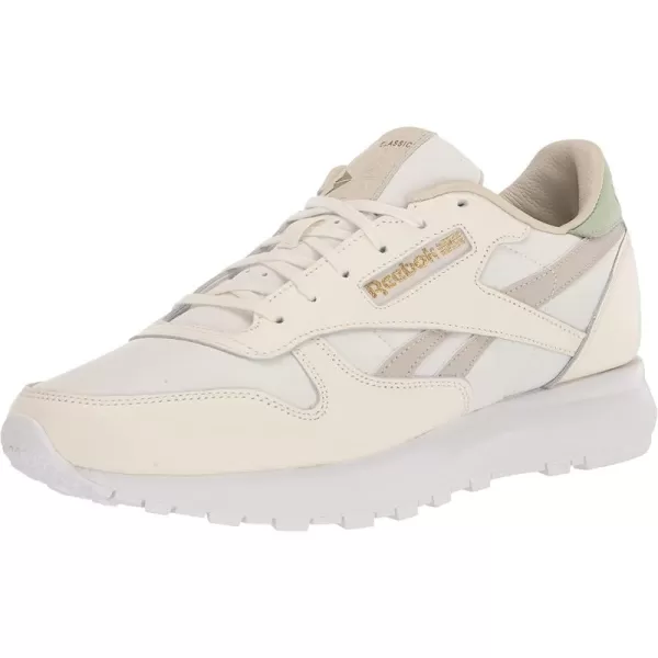 imageReebok Womens Classic Leather Sneaker in ChalkMoonstoneLight Sage