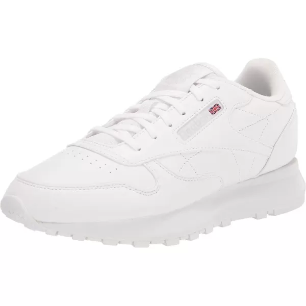 imageReebok Womens Classic Leather Sp SneakerVegan CollectionWhitePure Grey