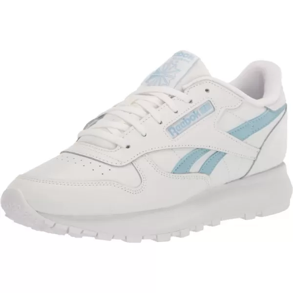 imageReebok Womens Classic Leather Sp SneakerWhiteBlue Pearl