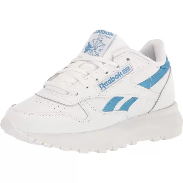 imageReebok Womens Classic Leather Sp SneakerWhiteEssential Blue