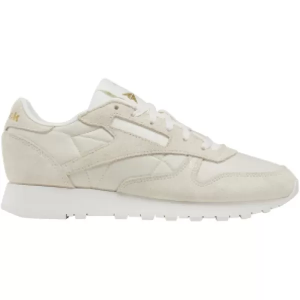 imageReebok Womens Classic Leathers SneakerAlabasterGold MetallicChalk