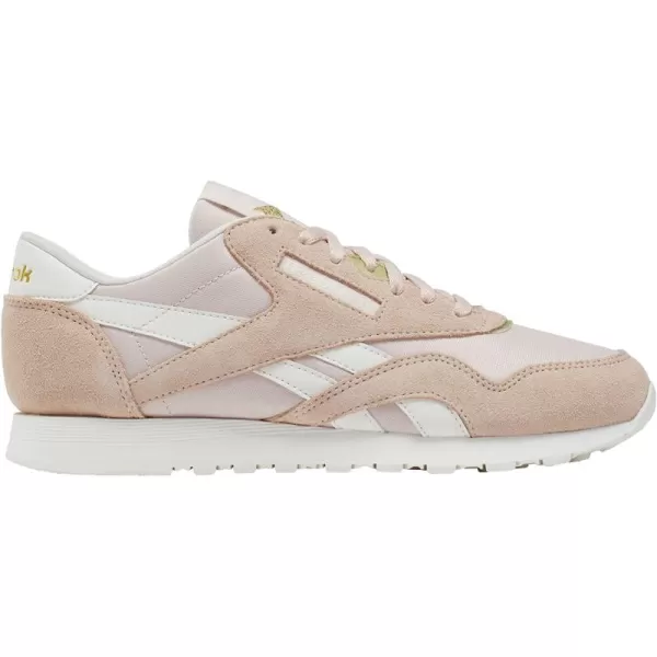 imageReebok Womens Classic Nylon Casual Shoes  PinkChalk